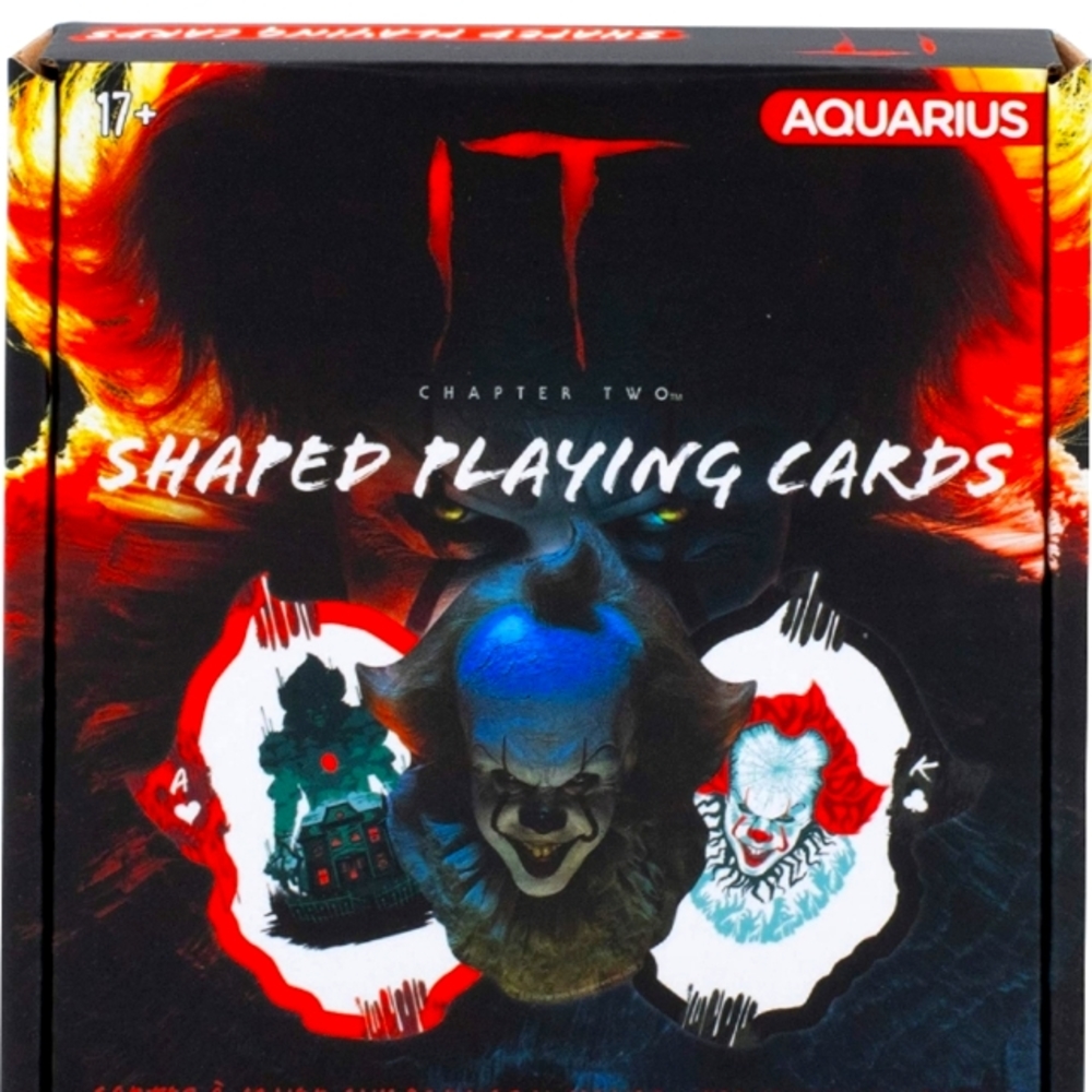 IT Chapter 2 Pennywise Shaped Playing Cards